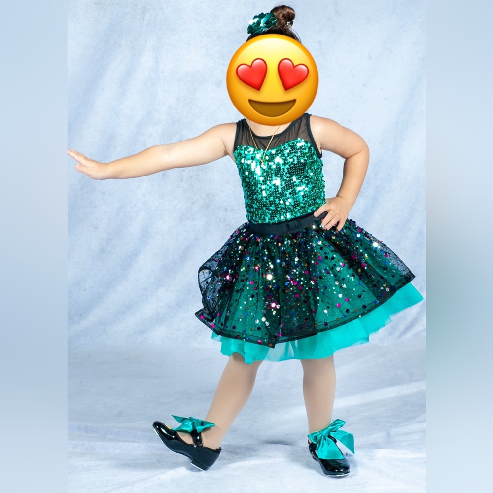 Custom Made Dance Performing Recital Dress 5T